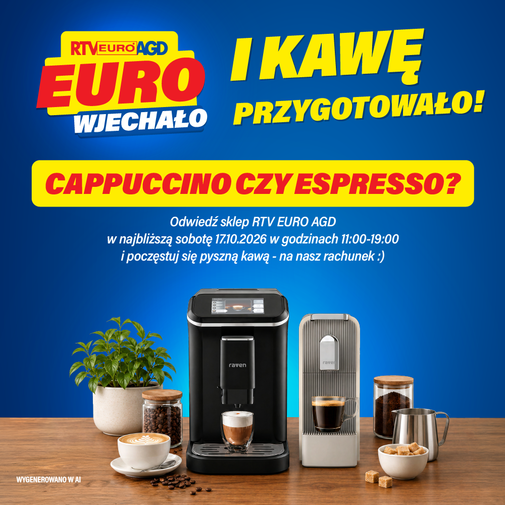 Degustacja z marką Raven w RTV EURO AGD!