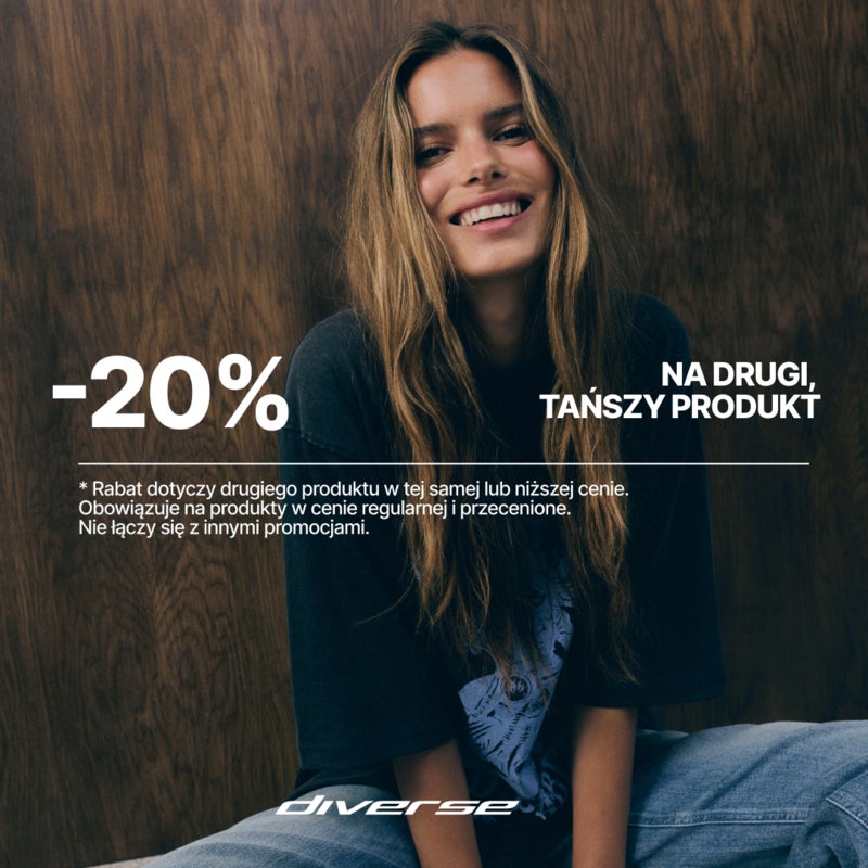 1+1 –20% w Diverse!