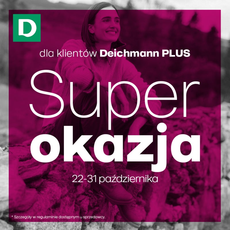 SUPER OKAZJA w sklepach Deichmann!