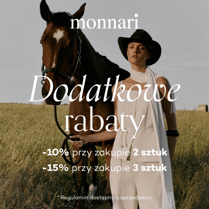 DODATKOWE RABATY w Monnari